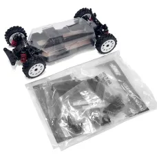 HNR H9804 FOXHOUND Rally H9806 SATURN Off-Road 1/10 RC Car Frame Version Transparent Body Shell without Electronic Parts Vehicles Models Toys
