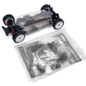 HNR H9804 FOXHOUND Rally H9806 SATURN Off-Road 1/10 RC Car Frame Version Transparent Body Shell without Electronic Parts Vehicles Models Toys
