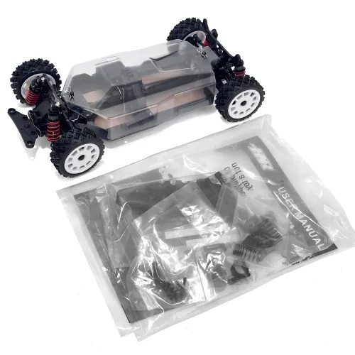 HNR H9804 FOXHOUND Rally H9806 SATURN Off-Road 1/10 RC Car Frame Version Transparent Body Shell without Electronic Parts Vehicles Models Toys