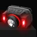 XPG+LEStrong Headlamp LEHead Light Built-In Battery Usb Charging New Wave Sensing Zoom Strong Head Light