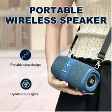 TG667 Portable bluetooth Speaker Handheld Speaker 52mm Driver RGB Light TWS Support AUX U Disk TF Card Playback FM Radio Portable Wireless Speakers