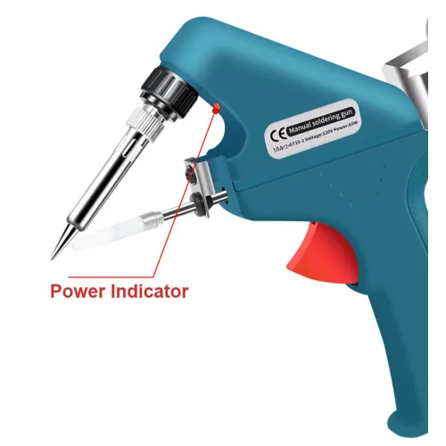 60W Electronic Welding Torch Kit Internal Heat Helping Hand Soldering Iron Set Automatic Tin Feeding Machine Power Repair Tools