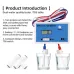 Dual Probe DM-1 Water Quality Tester 0-9990PPM LCD Display TDS Meter Compact Design Accurate Measurement for Fish Tank Tap Water Filtration Systems