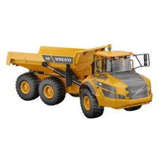 Double Eagle E591 RTR 1/20 2.4G 6WD RC Car for Volvo A40G Hauler Truck 3kg Loading LED Light Sound Full Scale Engineering Vehicle Kids Remote Controlled Articulated Dump Truck Toys for Boys Christmas Gifts