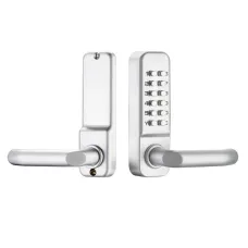 Keyless Mechanical Door Lock Waterproof Non-Power Digital Password Entry Anti-Theft Security for Home Office