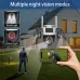 V380 3MP Triple Lens Smart Security Camera Wireless PTZ Full Color Night Vision Motion Detect Two Way Audio Waterproof Outdoors Indoors Phone Remote Monitor Cameras