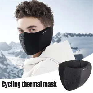 Golovejoy Winter Warm Cycling Mask Ear Protection Outdoor Comfort Windproof Thermal Earmuffs Face Cover for Skiing Riding