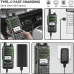 BAOFENG UV13Pro V2 Dual Band Walkie Talkie 999 Channels 1800mAh 16KM Long Range Type-C Charger Transceiver Ham Two Way Radio European Standard