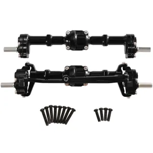 Upgraded Metal Parts Front Rear Door Bridge Axle for MNRC MN82 LC79 MN78 D90 D91 D96 99S 1/12 RC Cars Vehicles Models Spare Accessories