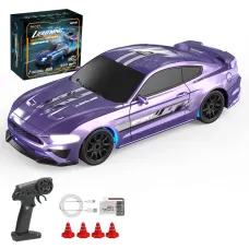 ENOZE 8500 8501 1/43 2.4G 4WD RTR Full Scale Mini Drift RC Car LED Lights Desktop Vehicle Models
