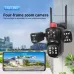 Q840 20MP 10X Optical Zoom Four Screens WiFi IP Camera Wireless Outdoor Five Lens PTZ Full Color Night Vision Auto Tracking Two-way Audio Waterproof CCTV Camera