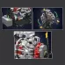 Mould King 10211 Technical Engine Toys Motorized Radial Aviation Engine Building Block Assembly Engine Set 1147PCS Kids Christmas Gift