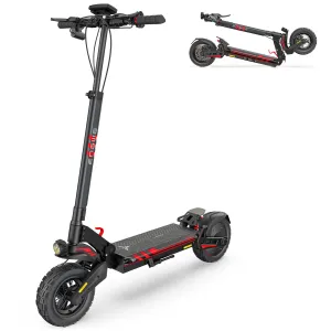 EDIRECT ENGWY400 Electric Scooter 13.5Ah 48V 500W (PEAK 740W) Recommended Top Speed 25KM/H 10 Inches Folding Electric Scooter 50km Mileage Max Load 120Kg