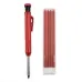 Solid Carpenter Pencil With Multi Colors Refill Joiner Marker Woodworking Pencil Marking Tool Built-In Sharpener