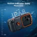 TELESIN Diving Waterproof Phone Camera Shoot Hand Grip Phone Case Holder Shooting Aid Remote Control Handle for Smart Phone