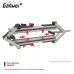 Ganwei Woodworking Panel Clamp Adjustable Height 12-100mm for 3030 Profile Aluminum Alloy & Stainless Steel Fixture for Precision Assembly
