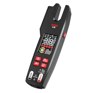 BSIDE U6 Digital Clamp Fork Multimeter AC/DC Voltage Current Tester with Infrared Temperature Measurement & Safety Features