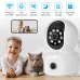 K22 2MP PTZ IP Security Camera Dual Lens Dual Screen WiFi Wireless Full Color Night Vision Humanoid Motion Detection Two-way Audio Smart Home Surveillance Cameras