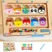 Colorful Magnetic Maze Board Montessori Toy Learning Colors Numbers Early Education Game Toddler Fine Motor Coordination Puzzle Set