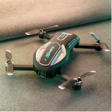 YCRC A118 WiFi FPV with Electrically Adjustable Camera Optical Flow Hover Automatic Obstacle Avoidance Detachable Camera Display Screen LED Brushless Foldable Pocket RC Drone Quadcopter RTF