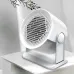 400W Portable Heater Fan Home Heater Heating Heater Shake Head Heater Household Small Electric Heater Desktop for Office Home