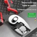 Multifunctional Fish Nose Pliers Double Axis Design 80mm Opening Chromium Vanadium Steel Wire Cutter Ergonomic Handle 215mm Length TPR Plastic
