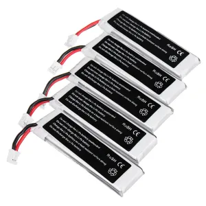 5Pcs URUAV 3.8V 450mAh 50/100C 1S HV 4.35V Lipo Battery PH2.0 for Happymodel Crux3 Emax Tinyhawk Tiny7 Happymodel Snapper7 EMAX Tinyhawk III 76mm