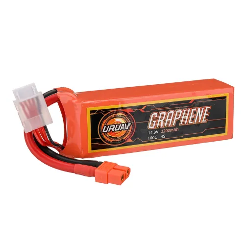 URUAV GRAPHENE Power 14.8V 2200mAh 100C 4S LiPo Battery XT60 Plug for RC Drone