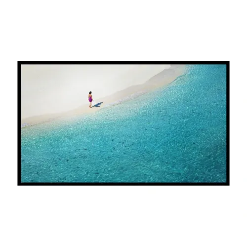 BlitzWolf BW-VS4 100/120 inch Projection Screen White Plastic with 4K Resolution 160Viewing Angle Backlight 1.2X improvement Draagbare Home Office Projector Screen