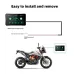 5.0 inch Wireless CarPlay Moto Android Auto Portable Digital GPS Moto Navigation Motorcycle Dashboard Display Screen TPMS