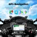 6.25inch Wireless CarPlay Moto Android Auto Portable Digital Dashboard GPS Motorcycle Navigation Display GPS Remote Control TPMS