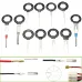 11PCS Terminal Removal Tool Kit High Quality Aluminum Wiring Connector Pin Release Extractor for Car Repair Maintenance