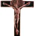 3D Modeling Carving Cross Wall Decorations Metal Alloy JESUS Catholic Statue Prayer