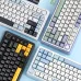 AULA F75 80 Keys Tri-mode Customized Mechanical Gaming Keyboard Hot Swappable RGB BT/2.4G/Type-C 75% Layout Wireless Gaming Keyboard Gasket Structure