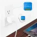 Tuya Mini Zigbe Smart Switch 16A AC 100-240V Support Two-way Ramote Control Energy Monitoring Timing Function Voice Control with Alexa Google Home