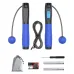 KALOA10" Digital Jump Rope with Counter HLCDisplay Ball Bearings Rapid Speed Jump Rope Cable 360Tangle-free Design Rope / Cordless Option