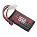 ZOP Power 7.4V 1550mAh 150C 2S LiPo Battery T Plug for RC Car