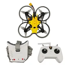 DarwinFPV CineApe20 Analog 2 Inch 3S F4 15A ELRS RTF Cinewhoop FPV Racing Drones GPS with TX8 ELRS Transmitter Mini 3 Inch 5.8GHz 40Ch FPV Goggles