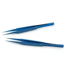 Precision Titanium Alloy Tweezers 0.15mm Edge Anti Magnetic Design Professional Tool for Phone Motherboard Electronic Repairs and Maintenance Accessories