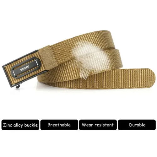 Hunting Tactical Belt Military Fishing Hiking Training Adjustable Automatic Buckle Casual Paintball Belts for Outdoors