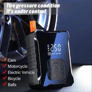 12V 150PSI Car Tire Inflator 100W Electric Air Pump Mini Air Compressor Electric Air Pump For Motorcycle Bicycle