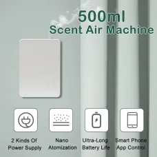 Crearoma Smart Aromatherapy Diffuser Aromatherapy Diffuser for Home Use Waterless Essential Oil Diffuser APP Control Using Cold Air Technology