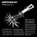 BENGGUO 18 in 1 Bicycle Multitool Wrench Repair Tool Kit Alumium Alloy Screwdriver and Chain Mini Portable Repair Accessories for MTB and Road Bikes