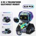 Steam 3IN1 Technical Transform Dragon / Snails / Guitarist / Esports Girl Robot Assembly Building Blocks Kit With Remote Controller Coding Robotic Projects Creative Toys
