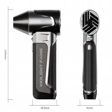 160,000RPM Peak Mini Turbo Fan Electric Dust Blower High Speed Brushless Motor 52m/s Wind 3 Speed Adjustable Handheld Violent Fan