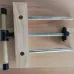Woodworking Bench Vise Professional Metal Wood Construction Quick Clamping Design Ideal for DIY Furniture Versatile Carpentry Projects