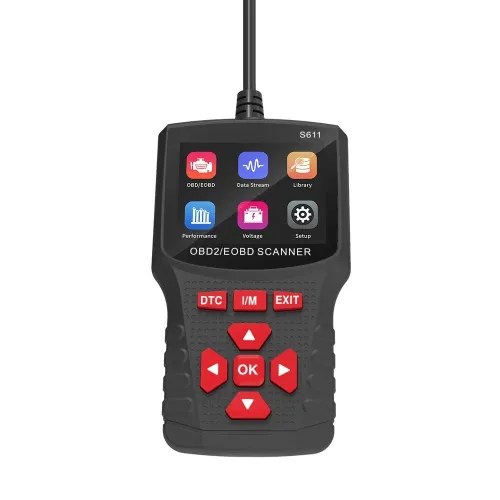 Professional Auto Engine System Diagnostic Tool OBD2 EOBD Car Scanner Automotive Battery Tester Clear Fault Code Reader