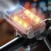 BIKIGHBike Headlight 1200mAh Battery Dual Distance Beam Design Waterproof 4 Light Modes Type-Fast Charge Power Display Bicycle Front Light Flashlight for Cycling