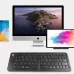 B023 Mini bluetooth Folding Keyboard for IOS/Android/Windows Tablet Mobile Phone Type-C Rechargeable Keyboard Computer Accessories