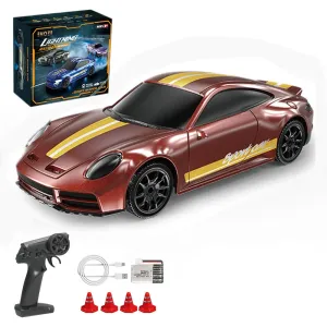 ENOZE 8502 8503 1/43 2.4G 4WD RTR Full Scale Mini Drift RC Car LED Lights Desktop Vehicle Models